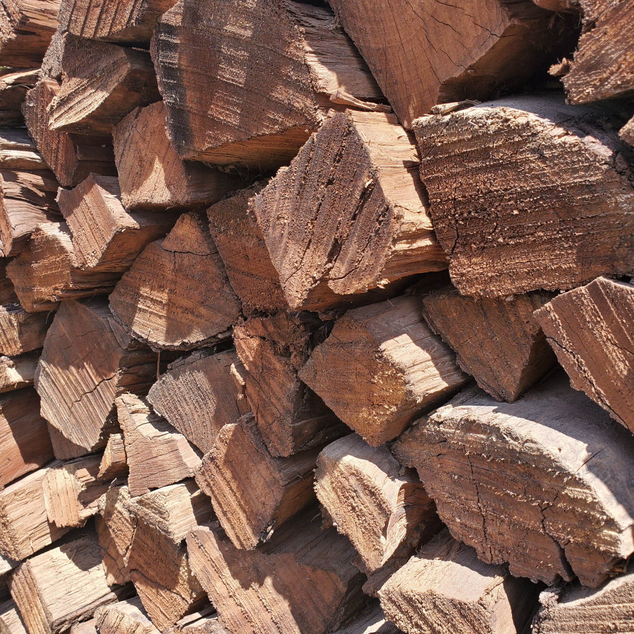 Firewood Blocks Go Good Earth